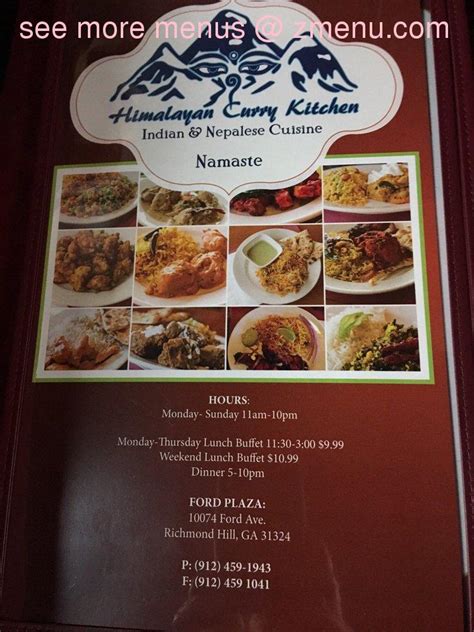 Check out our appetizers and gourmet dishes too! Online Menu of Himalayan Curry Kitchen Restaurant ...