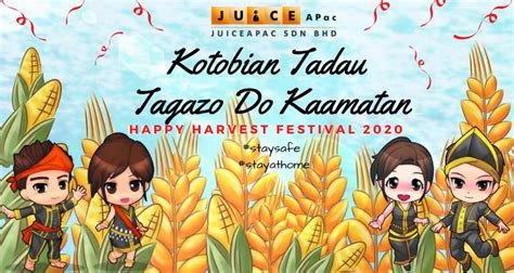 Sabah state level no border ceremony launch festival launching ceremony that was premiered online at @[104906585009078. Kotobian Tadau Tagazo Do Kaamatan - Happy Harvest Festival