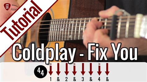 Coldplay - Fix You | Gitarren Tutorial Deutsch - Gitarrentunes