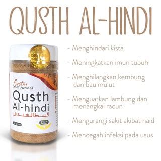 Qusthul hindi terbaik dan teraman buat ginjal adalah yang dalam bentuk serbuk. Qusthul Hindi Qusth Al Hindi Original 100% Premium 60gram ...