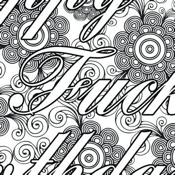 Most coloring pages usually contain a mandala, animal, or cool design to go along with the swear word or snarky language. Free Swear Word Coloring Pages at GetDrawings | Free download