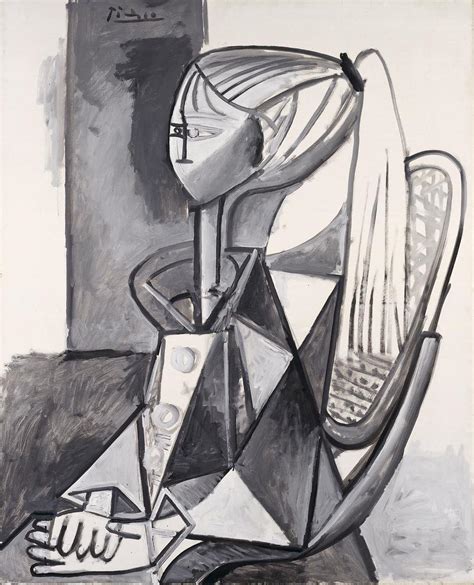 Picasso's genius brought about so much in his drawings. Portrait of Sylvette | McNay Art Museum