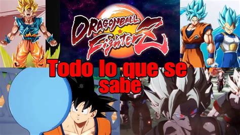 We did not find results for: Todo lo que se sabe de Dragon ball figther Z - YouTube