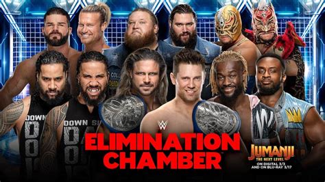 WWE Elimination Chamber 2020 : Les titres par équipe de SmackDown en cage et trois adversaires ...