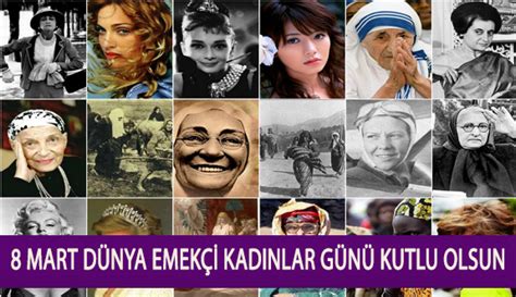 8 mart dünya emekçi kadınlar günü, tüm dünya kadınlarının kutladığı uluslararası bir gündür. 8 Mart Dünya Emekçi Kadınlar Günü Kutlu Olsun