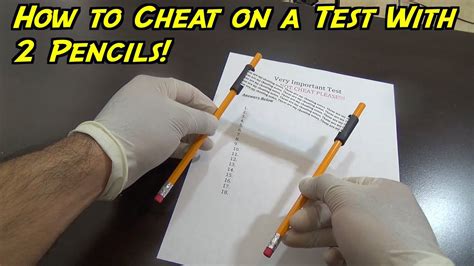 Schau dir angebote von exam cheats auf ebay an. How to cheat on a test with 2 Pencils - WORKS EVERY TIME ...