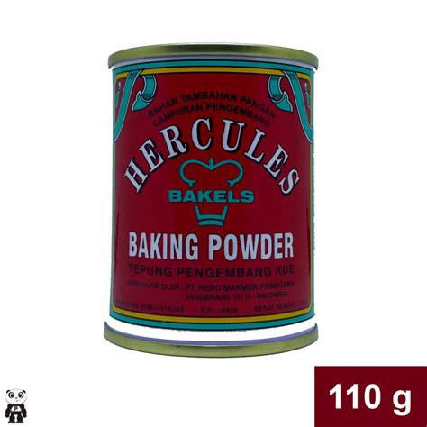 It results in a light, airy product but can impart an ammonia flavor if not used properly. Hercules Baking Powder Double Acting Pengembang Kue ...