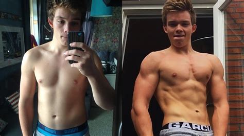 Home workout plan for 16 year old male. 16 Year Old Incredible 1 Year Body Transformation! 15-16 ...