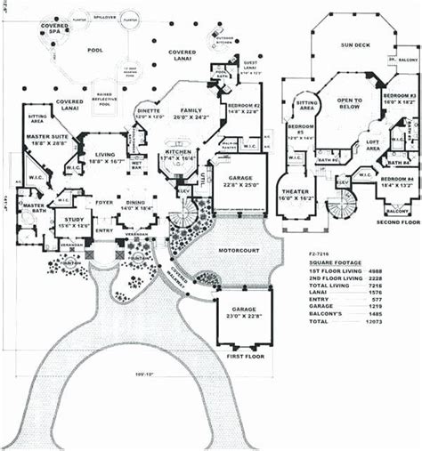 Explore modern, one story, 2 story, million dollar & many more mansion home blueprints. Mega Mansion Floor Plans | Mansion floor plan, Luxury ...