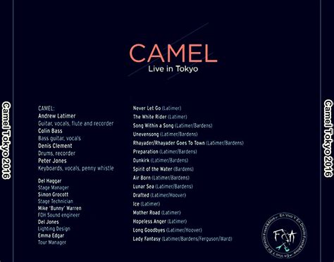 Andrew latimer, colin bass, denis clement and others. FRESH & ALIVE! - En Vivo Y En Directo.: Camel Ichigo Ichie ...