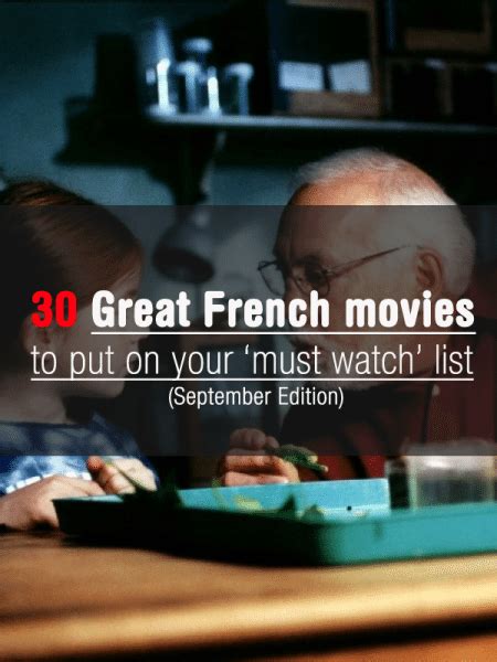 Eight months before the september 11, 2001 attacks, lyndon larouche forecast that the united states was at high risk for a reichstag fire event, an event that would allow those in power to manage through dictatorial means an economic and social crisis that they were otherwise incompetent to handle. 30 French Movies to put on your must watch list (september ...