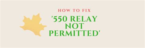 '550 relay not permitted' email error usually happens due to improper user authentication. 550 Relay Not Permitted: Fix it in Exim, cPanel etc- Page ...