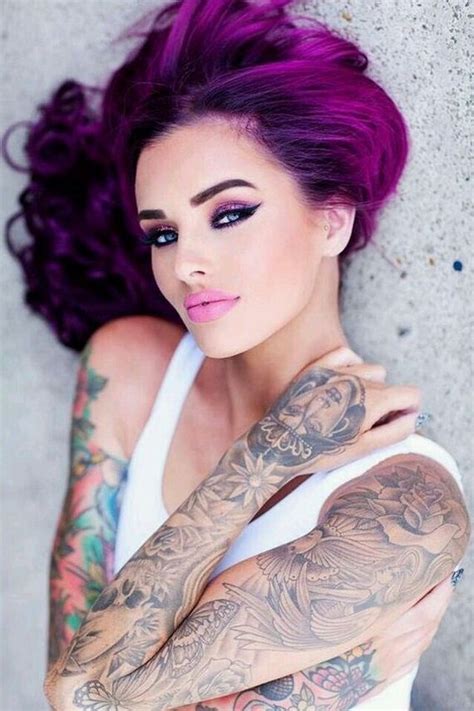 Most girls try new tattoos on the rib, shoulder, side, back, stomach, thigh, wrist and forearm. You'll Love These Women With Tattoos - Barnorama