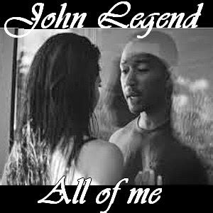 Moja hlava je pod vodou, ale dýcha sa mi dobre. John Legend - All of me - Acordes D Canciones