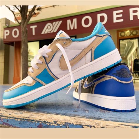 There are 16174 air jordan 1 for sale on etsy, and they cost $86.94 on average. Nike SB x Air Jordan 1 Low 'Desert Ore/Royal Blue'