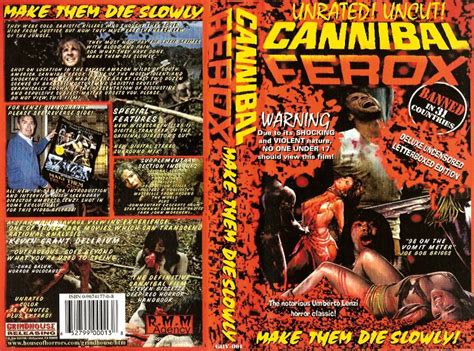 Silvia dionisio, werner pochath and zora kerova. Todo El Terror Del Mundo: Canibal Feroz (Cannibal Ferox ...