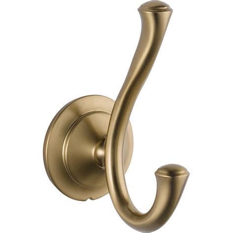 For our master bathroom remodel, they were the perfect i think bathrooms are one of the hardest spaces to remodel. Delta Linden Champagne Bronze Robe Hook Lowes.com | Delta ...