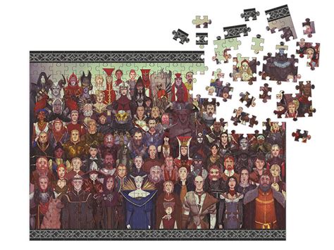 Millions of free jigsaw puzzles created by a large community. Dragon Age Cast of Thousands 1000-Piece Puzzle