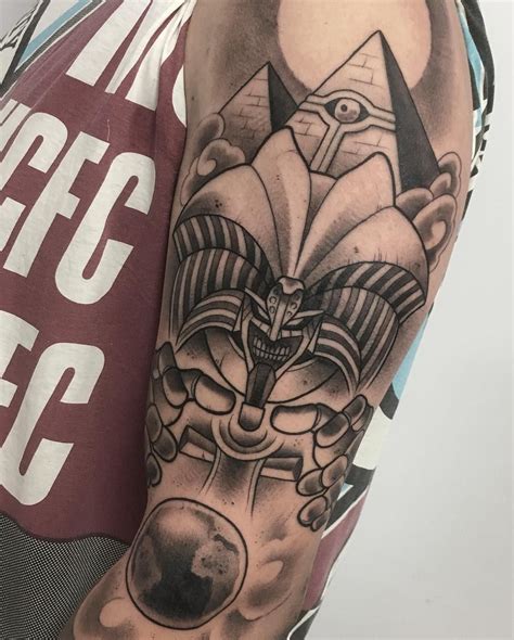 The puzzle was later shattered by mr. exodia | Gamer tattoos, Yugioh tattoo, Tattoos