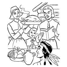 First celebrated in 1621 in plymouth, massachusetts, new england, it was not until 1863 that the festival was proclaimed a national holiday. Top 25 Thanksgiving Coloring Pages For Your Toddlers