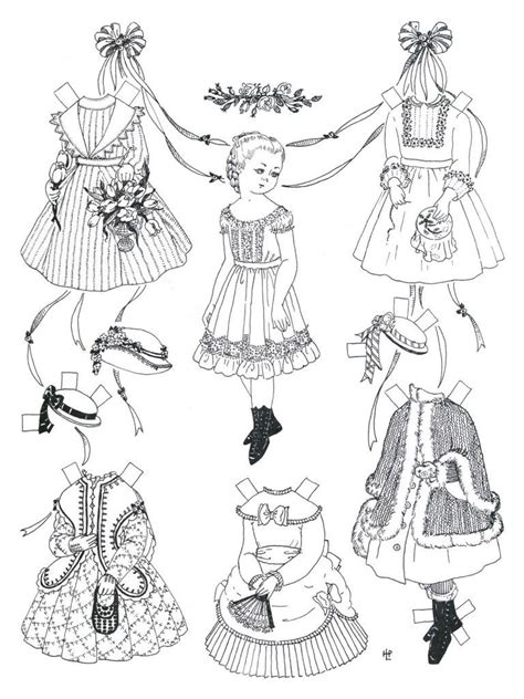 Coloring pages amusing paper doll coloring pages paper doll. Paper Dolls Coloring Pages | Adult Coloring Pages ...