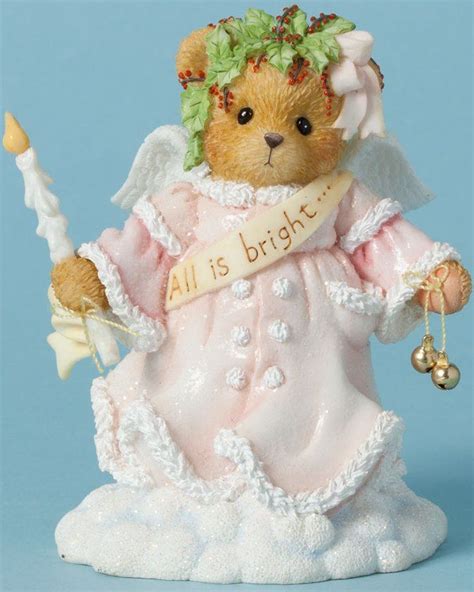 Looking for rare cherished teddies or value? Cherished Teddies 4040476 Angel All Is Bright Figurine ...