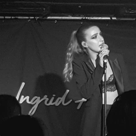 I feel like it has changed in a drastic way, very quickly. Ingrid Andress At The Courtyard Theatre: Far From A One ...