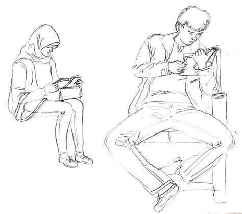 Selain itu sebenarnya masih banyak objek yang dapat kamu jadikan model dalam membuat sketsa contoh hewan sebuah tempat atau sebuah pohon dan lain. Gambar Sketsa Orang Membaca Buku | Sobsketsa