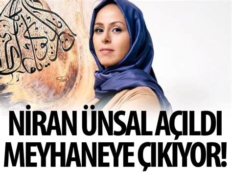 30 yıllık sanat hayatına ilk olarak 8 yaşında trt i̇zmir çocuk radyosu'nda başlayan niran ünsal, şimdilerde yeni tarzı ve siyasi tutumuyla dikkatleri üzerine çekiyor. Niran Ünsal'ın meyhane pozu olay oldu - A Haber Son Dakika ...