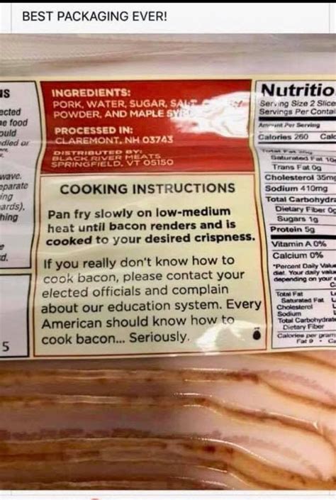 Bake the strips until they're done to where you like them. Pin by Mrs G on Bacon! | Cooking instructions, Ingredients ...