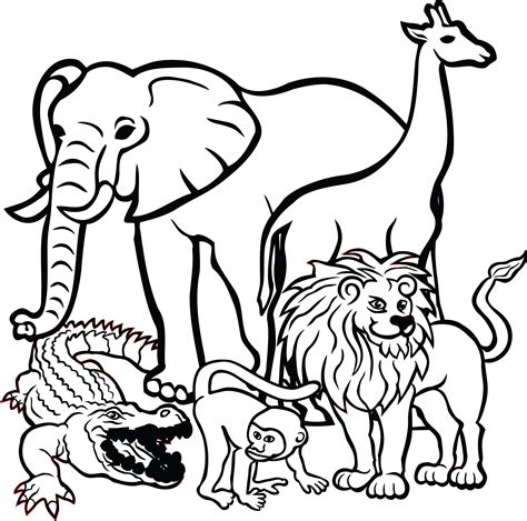 Animal graphics and animal drawings, funny cartoon animals and photobased clipart. Free Clipart Of african animals