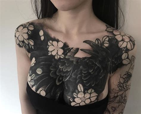 Line tattoos amaze thanks to their simplicity. These Striking Solid Black Tattoos Will Make You Want To ...