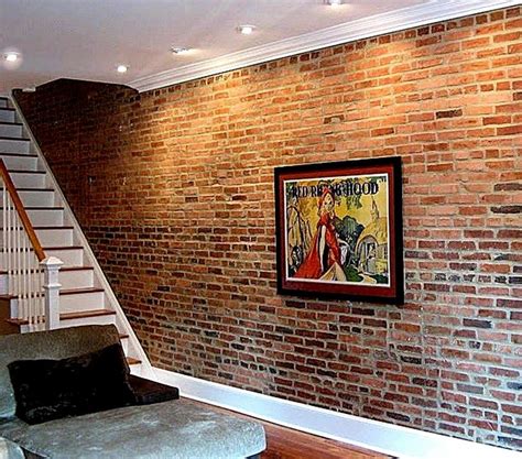 See our projects galley with mass wall panels can be used for many different types of projects. FAUX brick panels to get this look | Brick wall paneling, Faux brick panels, Brick interior wall