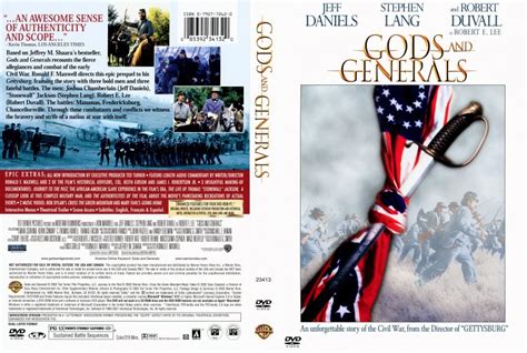 Reviewed by jamie russell updated 03 july 2003. gods and generals - Movie DVD Scanned Covers - 241Gods and ...