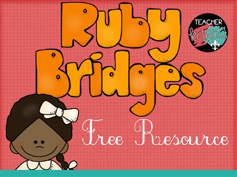 Black history month posters for kindergarten & first grade social studies. Ruby Bridges FREEBIE: Facts About Ruby and Journal Paper ...