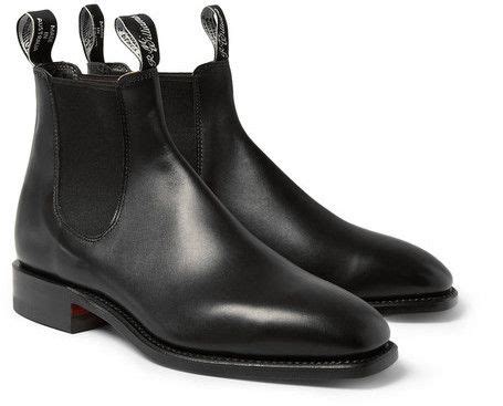 They also had, in black, a mens boot that would be similar to a blaxland (craftsman shape, comfort outsole, leather inner) but called something else. Rm Williams Leather Chelsea Boots | Chelsea boots, Leather ...