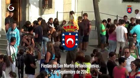 San martín de valdeiglesias is a town of comunidad de madrid with a population is 8,190 people. FIESTAS SAN MARTIN DE VALDEIGLESIAS 2014 - YouTube