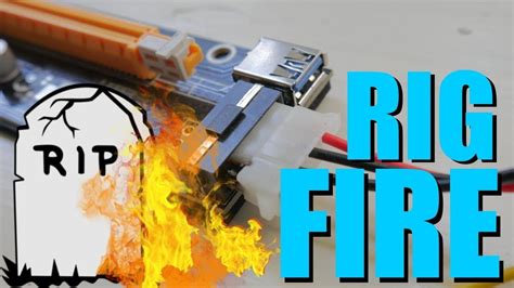 Current avg price per gpu: My Mining Rig Caught Fire! | Rigs, Fire, Catch