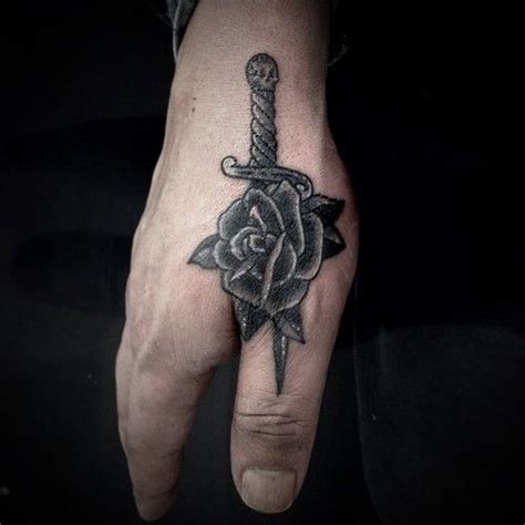 Earlier it was mentioned that knife tattoos and dagger tattoos often signify masculine traits and are thus chosen by men more than women. #knife #tattoo #rose (With images) | Tattoos, Tattoos and ...