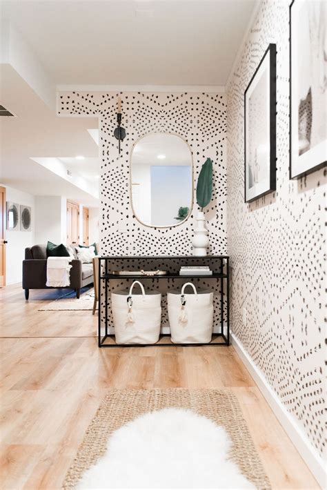Home depot brewster wallpaper | wallpaper home. One Room Challenge - The REVEAL! (With images) | Wallpaper ...