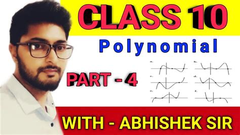 The derivative of any constant is zero. Class 10 polynomial Graphs of polynomial questions - YouTube
