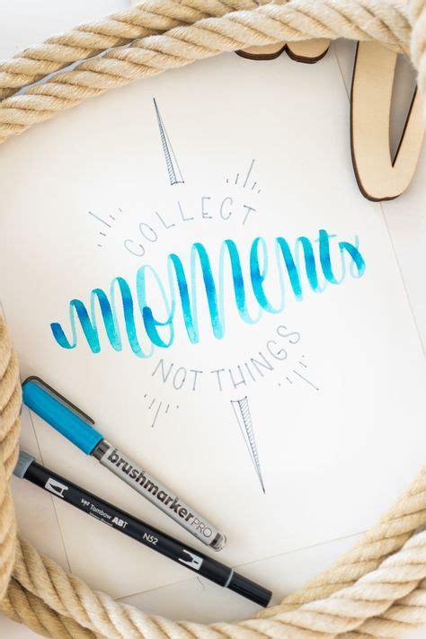 Maybe you would like to learn more about one of these? Hand- und Brushlettering mit monochromem Farbverlauf und ...