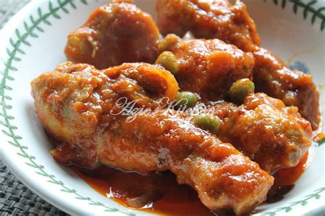 Ayam masak merah is a malaysian traditional dish. Ayam Masak Merah Sedap Di Hari Raya Aidil Adha - Azie Kitchen