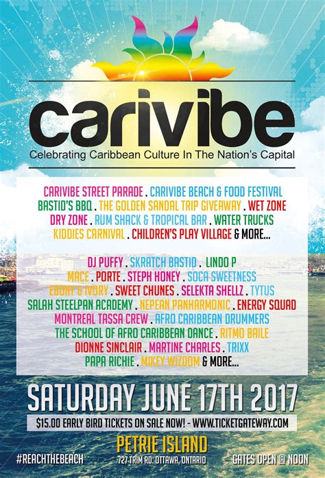 The festival food was served as a buffet, presenting diners with a variety of malaysian street meals delicacies to savour the rich and thrilling convergence of asian flavours. CARIVIBE BEACH & FOOD FESTIVAL 2017 TICKETS