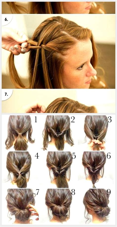 Cute updos for long hair using a fishtail show up best on hair that has dimensional color, so if you don't have that already, consider getting highlights or lowlights. Fast, easy, formal party hairstyles for long hair DIY ...