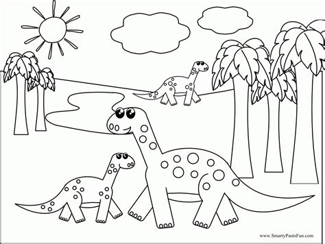 This site is for fans of both dinosaurs and coloring. Cute Dinosaur Coloring Pages For Kids - Coloring Home