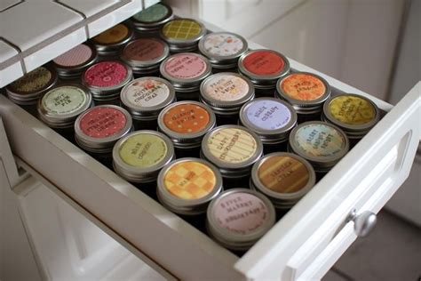 I just use a drawer no avalanches when they're laid out horizontally instead of vertically! Tea Drawer | Tea storage