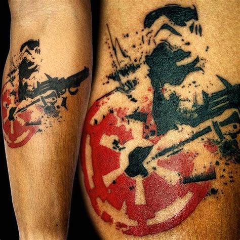 Tattoos are popular among men and accustomed to the society for a long time. star wars polka trash - Google zoeken | Star wars tattoo, Star trek tattoo, Stormtrooper tattoo