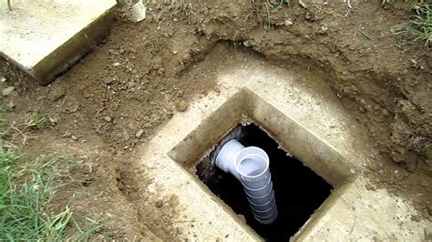 The septic tank is a concrete cylinder. Easily Inspect and Replace Your Septic Tank Output Baffle ...