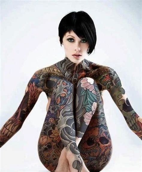 Select from premium heavily tattooed women of the highest quality. Most Heavily Tattooed Women